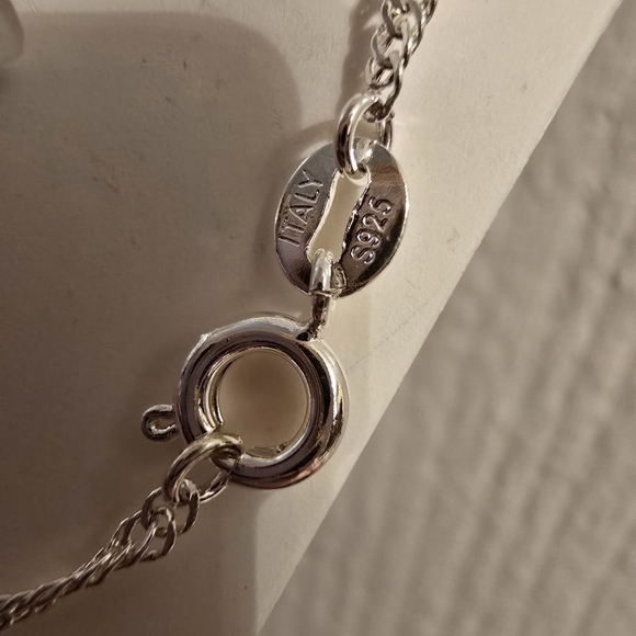 White Fire Opal Necklace and Earring Set - Picture 5 of 7